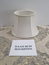 National Lighting Decorative Lampshade for Table Lamps - 12-Inch Tapered Oval