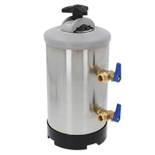 8L 8 LITRE 3/4" DVA MANUAL WATER SOFTENER 1Kg SALT REGENERATION TYPE C/W RESIN
