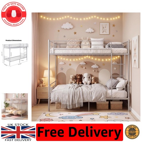 Classic metal single bunk - classic, bed