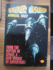 Star Lord Annual Comic Book 1982 Fleetway, Hardback, Vintage Unclipped Price Tag