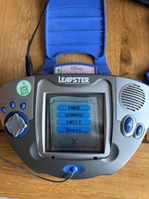 Leap Frog Leapstar Handheld Console With 5 Games Tested Working