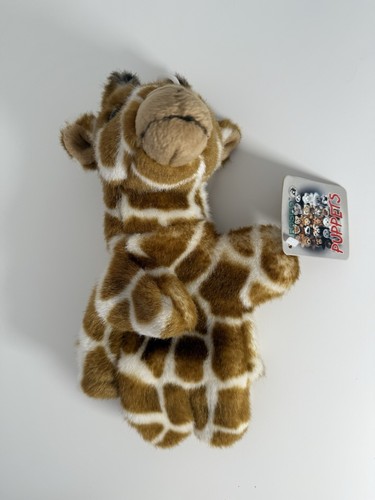 Giraffe hand puppet leosco - puppet,