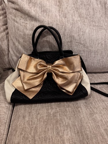 Y2k betsey johnson purse black - johnson,