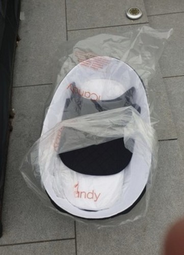 Icandy orange bassinet carry - icandy,