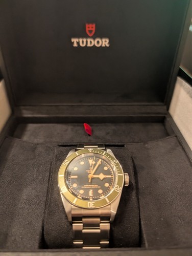 Tudor black bay - tudor, "harrods