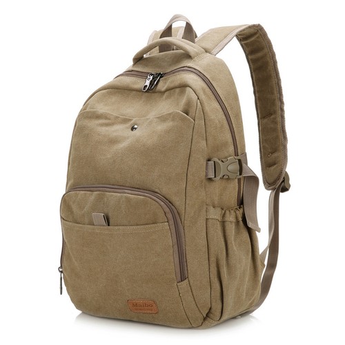 Men canvas backpack - men's,