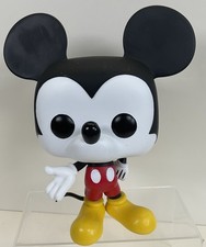 Funko Pop Large Mickey Mouse 10" #457 Special Edition Vinyl Figure Unboxed