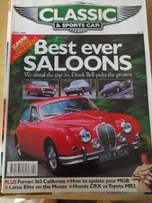 Classic & Sportscar April 1999, 365 California, Honda CRX, Toyota MR2, Elite