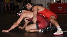 College Wrestlers by  Chris