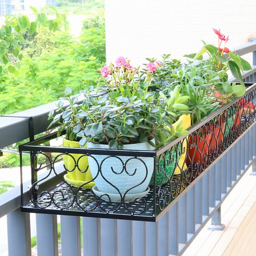 Garden metal hanging basket - hanging,