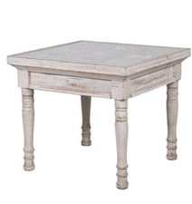 Vintage Distressed Antique Coffee Side Table