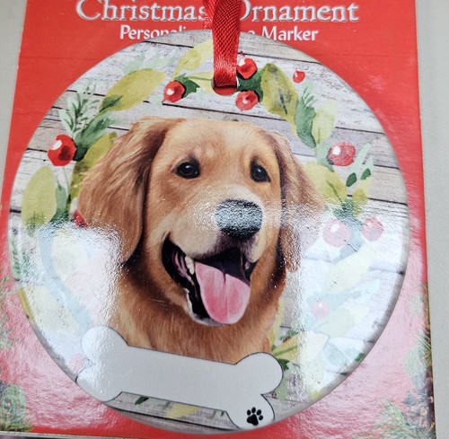 Golden retriever ornament e - retriever,