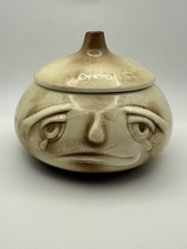 Vintage SYLVAC Onions Face Pot