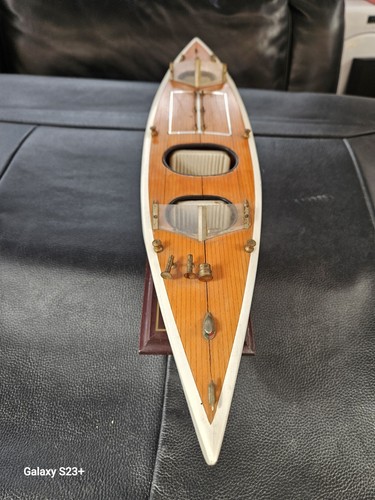 Wooden classic boat - classic, model