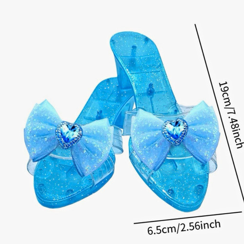 Girls blue glitter - girls,