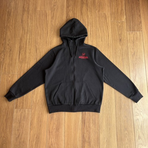 Arsenal zip hooded jacket - fc,