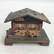 Swiss Chalet Music Box Trinket