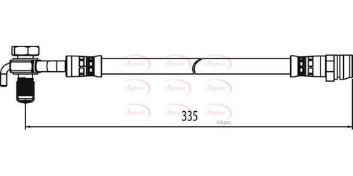 Apec rear left outer brake - rear,