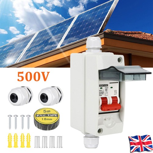 Dc12 500v 63a disconnect - pv,