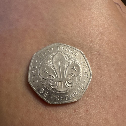 2007 scouting movement 50p - 2007,