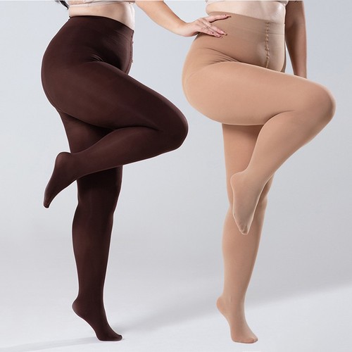 Plus size 80d velvet - plus, shaping