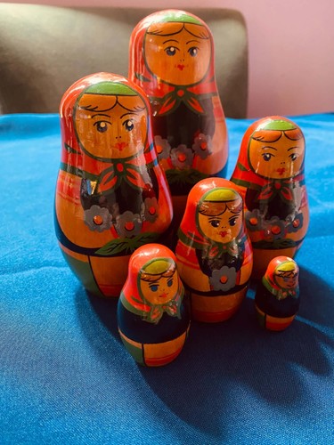 Vintage 1980s russian - russian, stacking