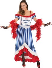 Saloon Girl Fancy Dress Adult