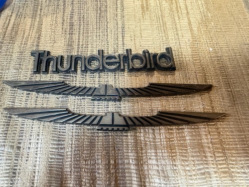 Vintage lot thunderbird emblem - vintage,