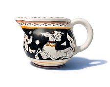 Vintage Dipinto A Mano Siena