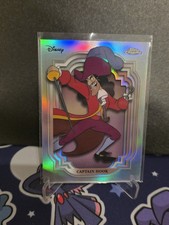 Topps Chrome Disney 2024 #23 Captain Hook Peter Pan Refractor Card