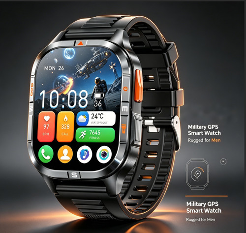 Military gps smart watch - smart, for