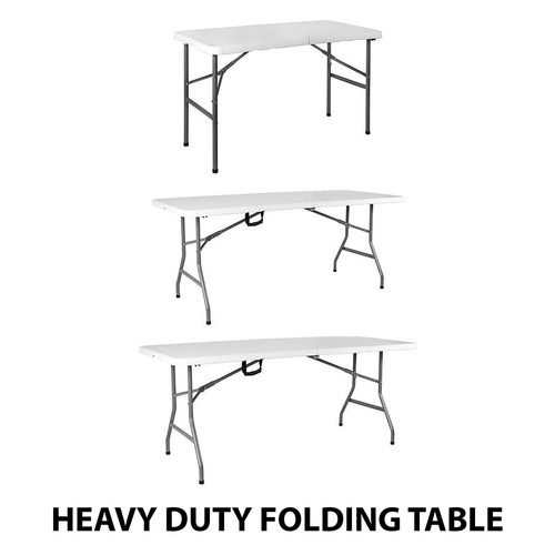 6ft folding table - 4,