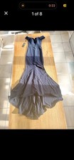 Pia Michi Women's Navy Prom