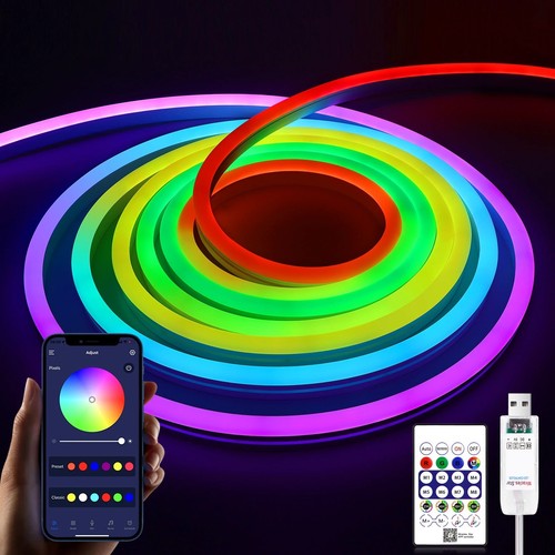 Led neon lights strip - strip, rgb