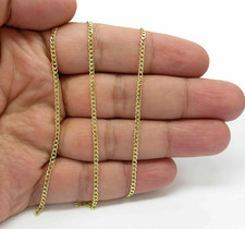 14K Solid Yellow Gold Cuban
