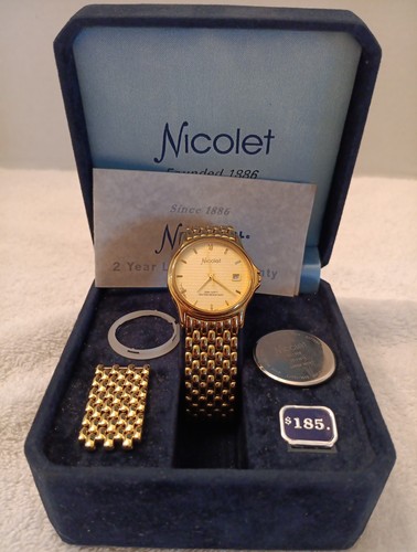 Nicolet nc1009 gold plated - nicolet,