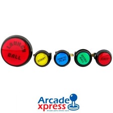 Williams Bally LED Illuminated Pinball Button Kit 5V 12V Arcade Pinball Machine