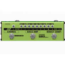 Valeton Dapper Bass Mini Stage Session Gigging Analog Comp Chorus Multi-Effects 