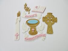 Christening Cake Topper Girl