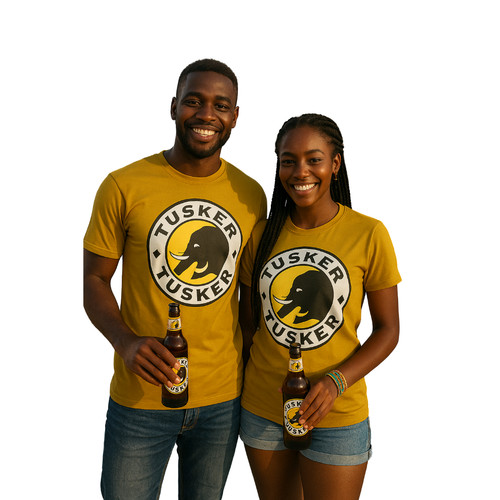 Cotton shirt tusker beer - cotton,
