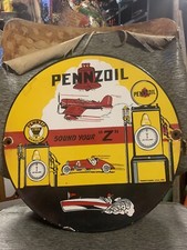 Enamel Motor Oil Advertising