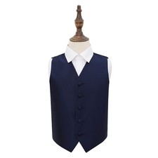 Boys Waistcoat Woven Plain