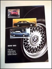 1993 BMW Sales Brochure -
