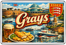Grays Essex Fridge Magnet