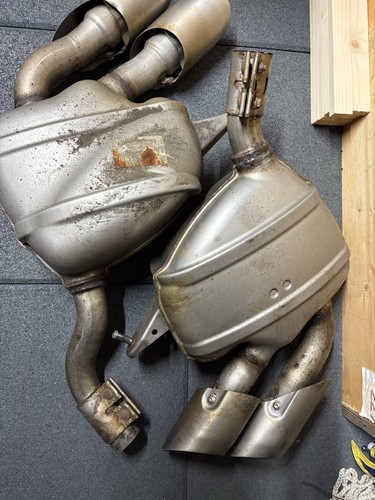 Porsche exhaust back box - porsche, box’s
