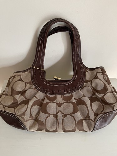 Vintage coach brown signature - coach,