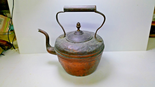 Vintage copper kettle very - copper,