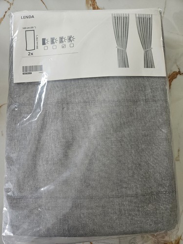 Ikea lenda grey tab top - lenda,