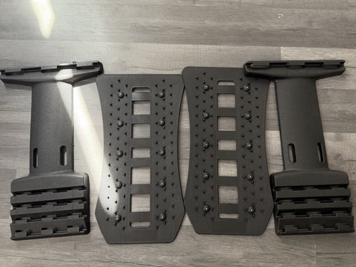 Black back stretcher - back,