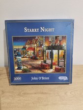 GIBSONS JIGSAW "Starry Night" 1000 PIECE PUZZLE